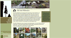 Desktop Screenshot of gilabackcountryservices.com