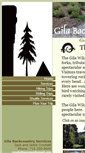 Mobile Screenshot of gilabackcountryservices.com